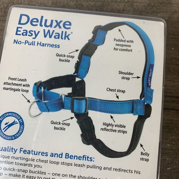 PetSafe Easy Walk Deluxe Dog Harness, No Pull Dog Harness Stops Pulling Choking - Picture 11 of 15
